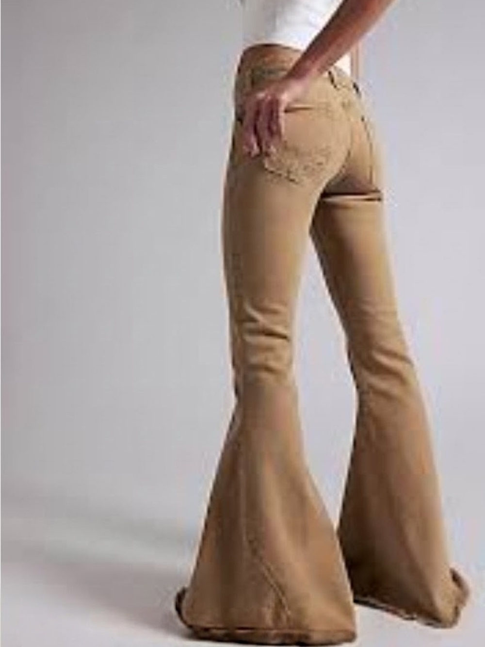 Free People Tan Boot Cut Women’s Jeans